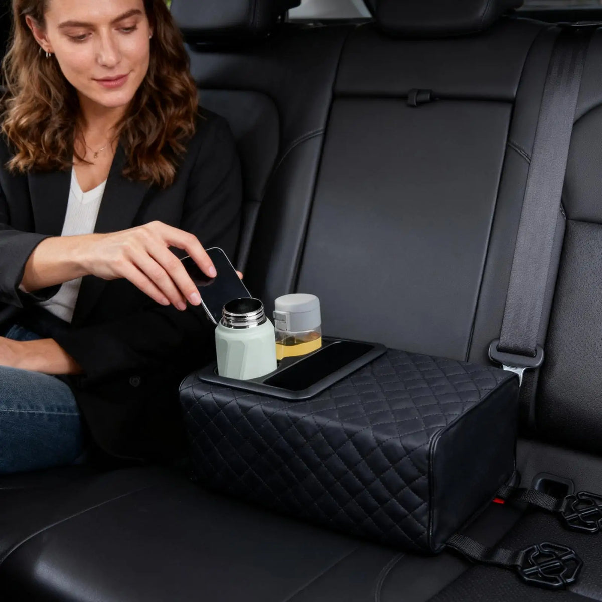 Rear Armrest Console Organiser