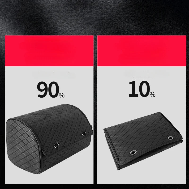 Foldable Leather Boot Box