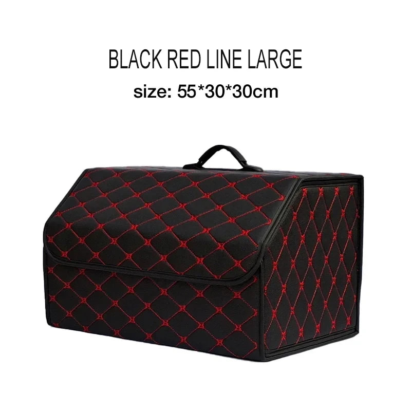 Large Leather Boot Box