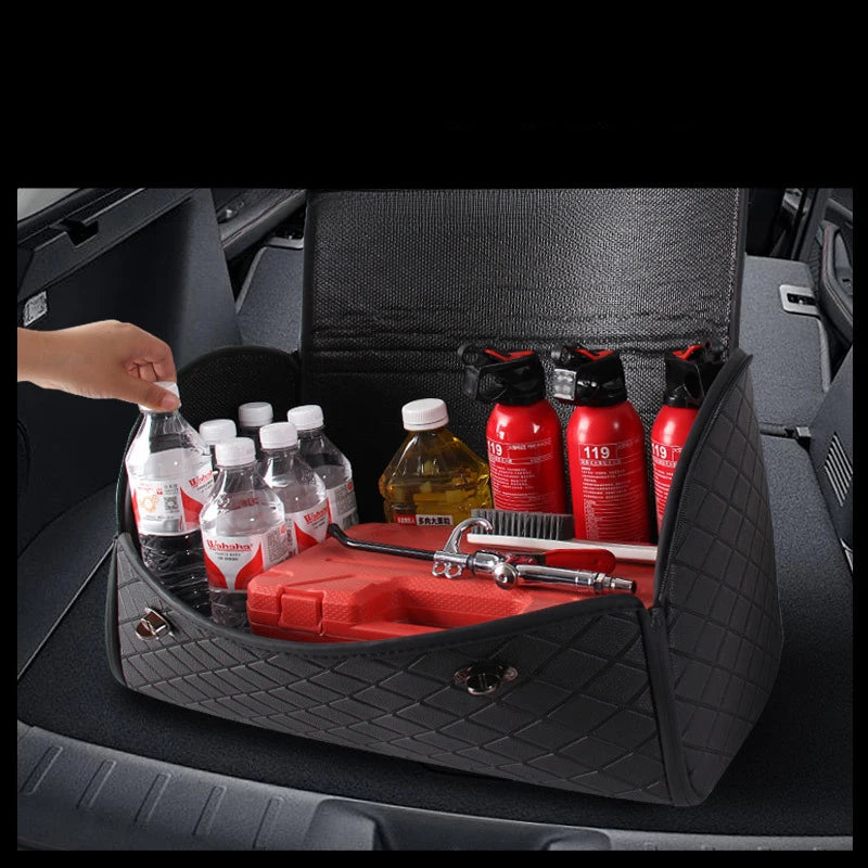 Foldable Leather Boot Box